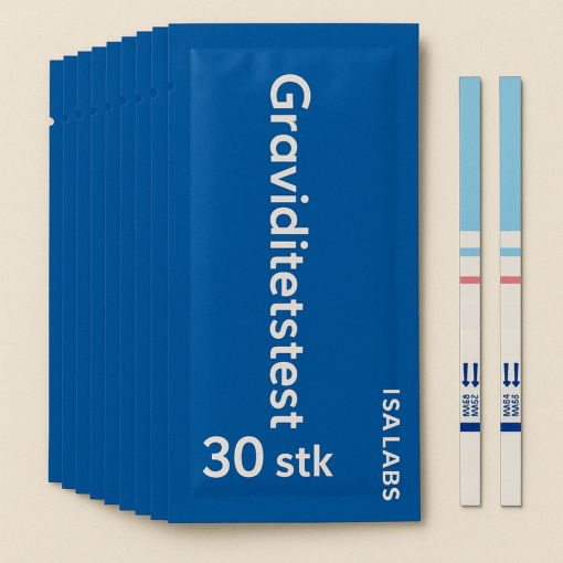 Graviditetstest Strips – 30 stk