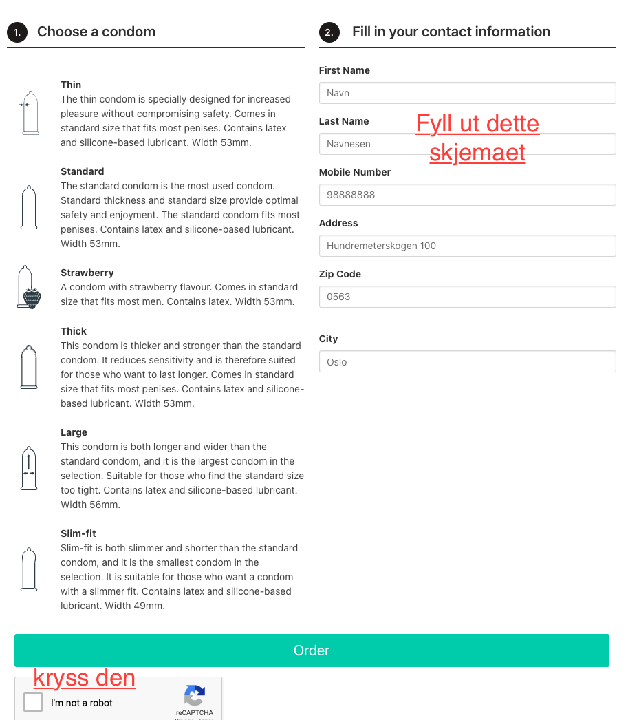 Gratis Kondomer Tester Pro Gratis Kondomer Tester Pro